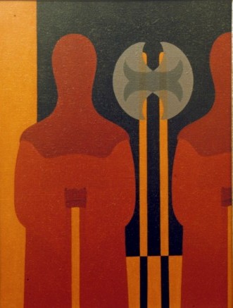 il Boia si ripete - olio su tela cm 50 x 70